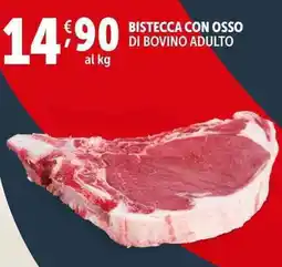 Deco Supermercati Bistecca con osso di bovino adulto offerta