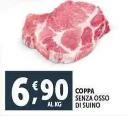 Deco Supermercati Coppa senza osso di suino offerta