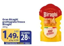 Sigma Gran Biraghi grattugiato fresco Biraghi offerta