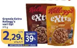 Sigma Granola extra kellogg's offerta