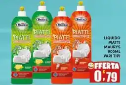 Maury's Liquido piatti MAURYS offerta
