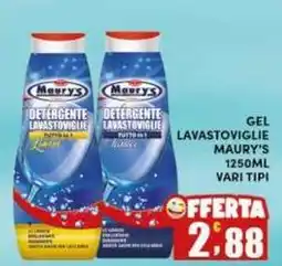 Maury's Gel lavastoviglie MAURY'S offerta