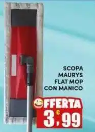 Maury's Scopa maurys flat mop con manico offerta