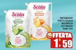 Maury's Detersivo piatti scala ricarica busta offerta
