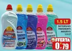 Maury's Detersivo pavimenti MAURYS offerta