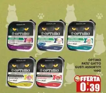 Maury's Optimo pate' gatto offerta