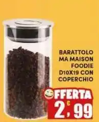 Maury's Barattolo ma maison foodie d10x19 con coperchio offerta