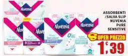 Maury's Assorbenti /salva slip nuvenia pure sensitive offerta