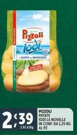 Deco Supermercati Pizzoli patate iodi le novelle offerta