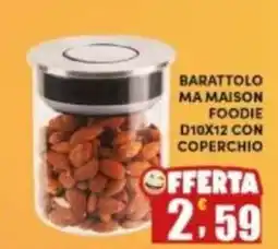 Maury's Barattolo ma maison foodie d10x12 con coperchio offerta