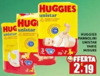 Maury's Huggies pannolini unistar offerta