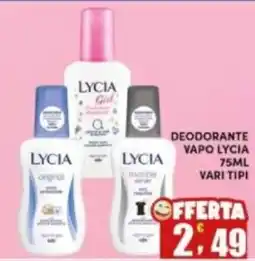 Maury's Deodorante vapo LYCIA offerta