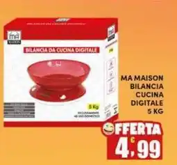 Maury's Ma maison bilancia cucina digitale offerta