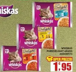 Maury's Whiskas puredelight offerta