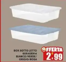 Maury's Box sotto letto bianco/verde/ grigio/rosa offerta