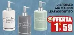Maury's Dispenser ma maison leaf offerta