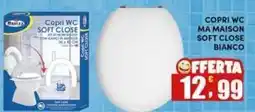 Maury's Copri wc ma maison soft close bianco offerta