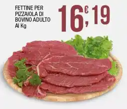 Sidis Fettine per pizzaiola di bovino adulto offerta