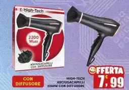 Maury's High-tech asciugacapelli 2200W con diffusore offerta