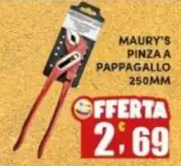 Maury's Maury's pinza a pappagallo 250mm offerta
