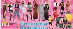 Maury's Costumi carnevale uomo/donna/bambino personaggi e taglie offerta