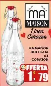 Maury's Ma maison bottiglia corazon offerta