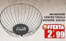 Maury's Mamaison centro tavola modern offerta