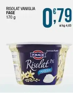 Sidis Risolat vaniglia FAGE offerta