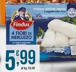 Sidis Fiori di merluzzo FINDUS offerta