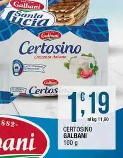 Sidis Certosino GALBANI offerta