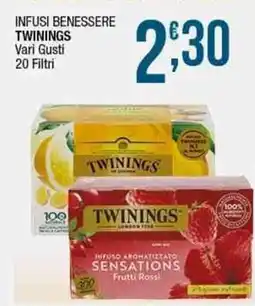Sidis Infusi benessere TWININGS offerta