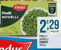 Sidis Piselli novelli FINDUS offerta