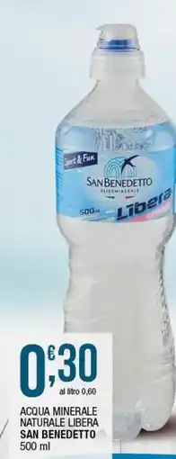 Sidis Acqua minerale naturale libera SAN BENEDETTO offerta