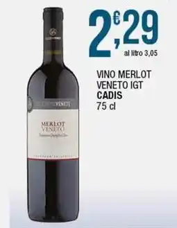Sidis Vino merlot veneto igt CADIS offerta