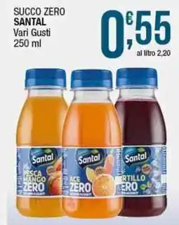Sidis Succo zero SANTAL offerta