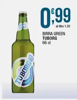 Sidis Birra green TUBORG offerta