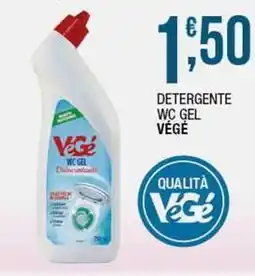 Sidis Detergente wc gel VÉGÉ offerta