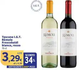 Sigma Toscana I.G.T. Rèmole Frescobaldi bianco, rosso offerta