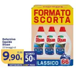 Sigma Detersivo liquido Dixan offerta
