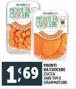 Deco Supermercati Pronti da cuocere zucca offerta