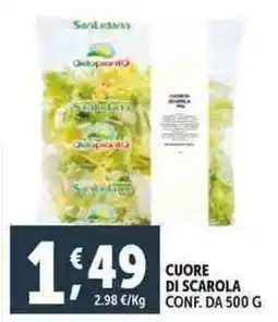 Deco Supermercati Cuore di scarola offerta