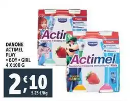 Deco Supermercati DANONE ACTIMEL PLAY offerta