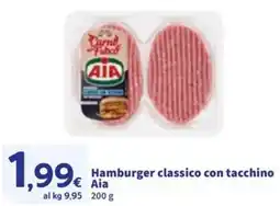 Sigma Hamburger classico con tacchino AIA offerta