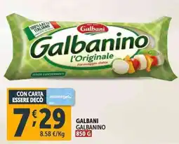 Deco Supermercati Galbani galbanino offerta