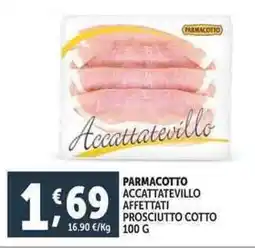 Deco Supermercati Parmacotto accattatevillo affettati prosciutto cotto offerta