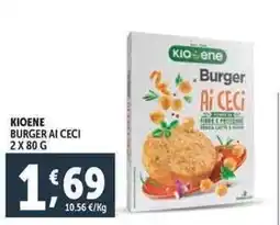 Deco Supermercati Kioene burger ai ceci offerta