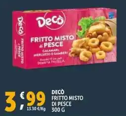 Deco Supermercati Decò fritto misto di pesce offerta
