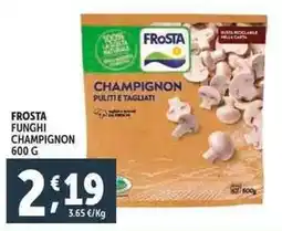 Deco Supermercati Frosta funghi champignon offerta