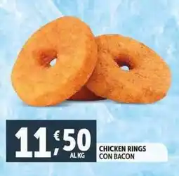 Deco Supermercati Chicken rings con bacon offerta