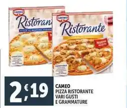 Deco Supermercati Cameo pizza ristorante offerta